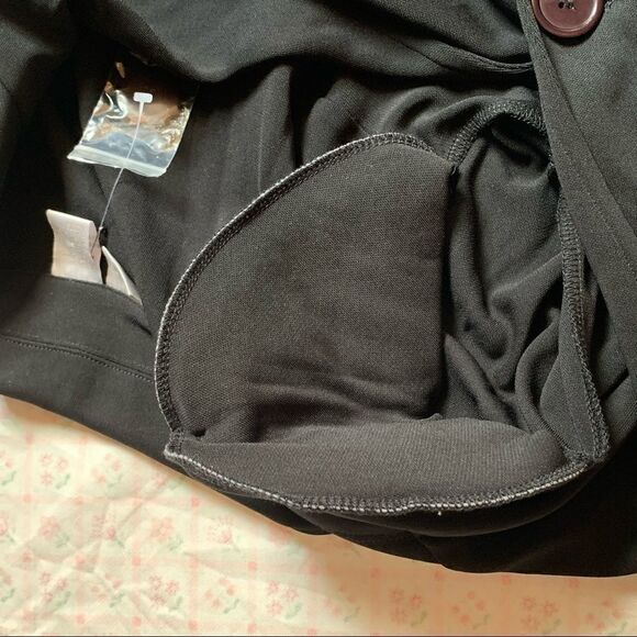 Spiegel Black Trench Blazer XSMALL - Picture 12 of 14